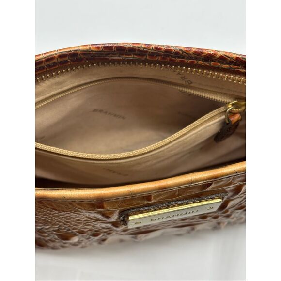 Brahmin Lorelei Lightweight Leather Shoulder Bag Sparkling Cider Melbourne - Picture 11 of 12